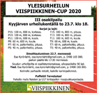 VIISPIIKKINEN CUP-2020