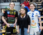 Ottelun palkitut Renars Jansons: KyKy-Betset, Ilja Ivanov: Akaa-Volley.