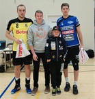 KyKy-Betset: Mika Väliaho, Otteluisäntä: TORSTAI LEHDEN edustajat: Jaska Ketola ja Titus Liikala. Lempo-Volley: Tomi Rumpunen.