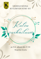 Kutsu Ruokailuun Pe 9.6.2023. Klo: 17:30 Nopolan Koulu.