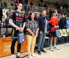 Ottelun palkitut KyKy-Betset: Renars-Pauls Jansons, Loimu: Tomas Rodriguez.