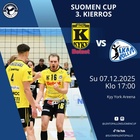 Suomen Cupin Puolivälierä: KyKy-Betset vs Akaa-Volley
