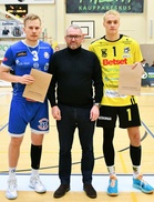 Ottelun parhaat pelaajat palkitsi Otteluisäntä: KÄYTTÖAUTO, Palkinnot jakoi Toimitusjohtaja Jyrki Viitala.