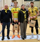 Ottelun Villeimmät pelaajat Niko-Matias Puhakka, KyKy-Betset ja Teemu Lahti, Tiikerit.