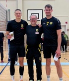 Ottelun palkitut KyKy-Betset: Andris Sirjakovs, Kokkolan Tiikerit: Matt Aubreu. Palkinnot jakoi KyKyn rahastonhoitaja Esa Kyrönlahti.