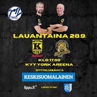 KyKy-Betset vs Karelian Hurmos La 28.9. Klo: 17:00 Kyy York Areena