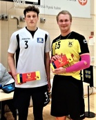 Ottelun palkitut, Sampo: Ilja Ivanov, KyKy-Betset: Veikka Manninen.