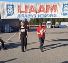Patikkasarjalaiset huolehtivat itse ajanotosta. Kuva: Ulla Takala