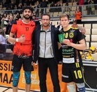Ottelun palkitut Loimu: Ali Fazli, KyKy-Betset: Joel Laakso.