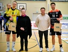 Ottelun villeimmät pelaajat Niko Haapakoski, KyKy-Betset ja Samuel Jaramillo, Loimu.